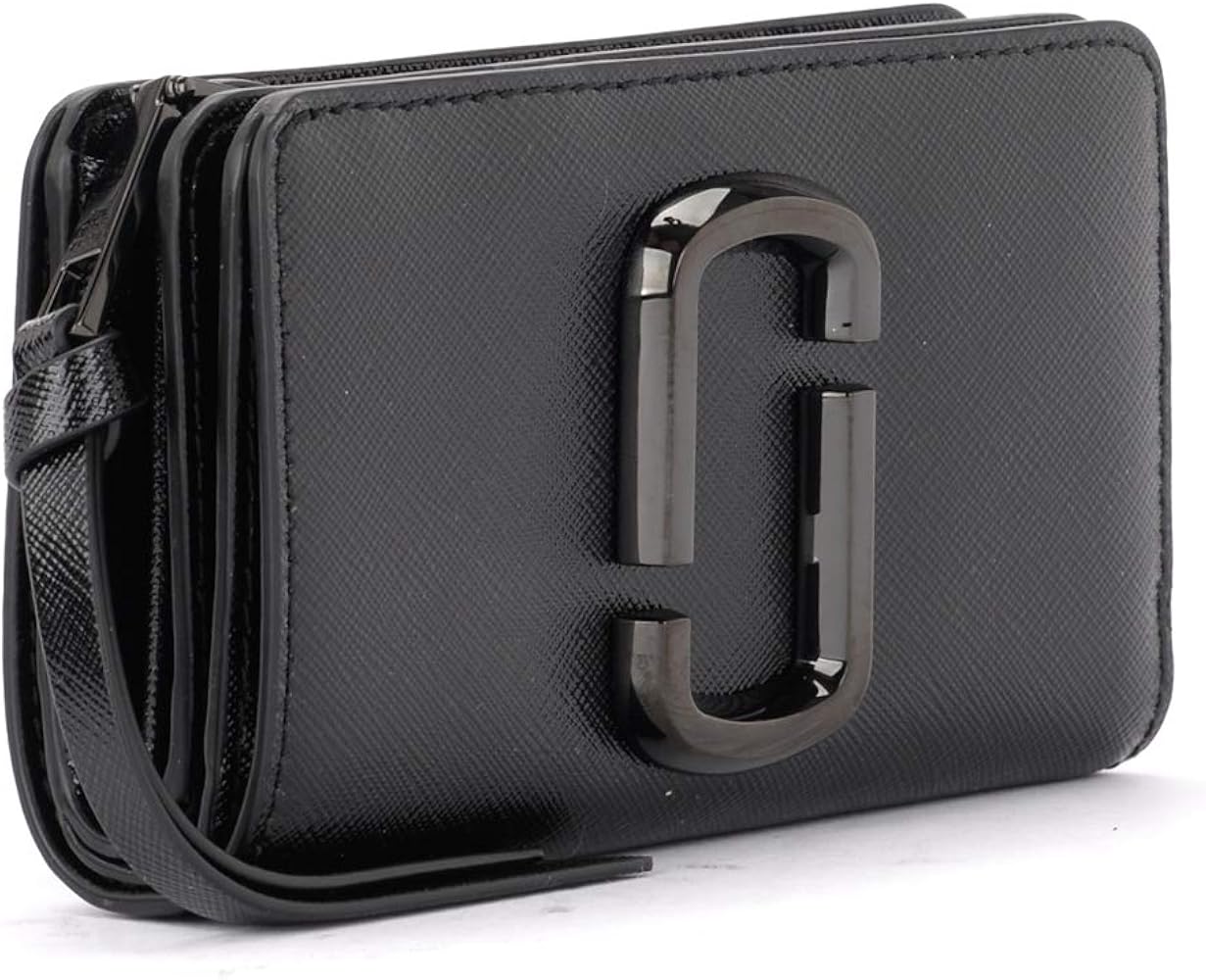 MARKJACOBS Slim Bifold Wallet 折財布 ブラック 黒 Amazon.com: Marc Jacobs Women's The Utility Snapshot Tonal
